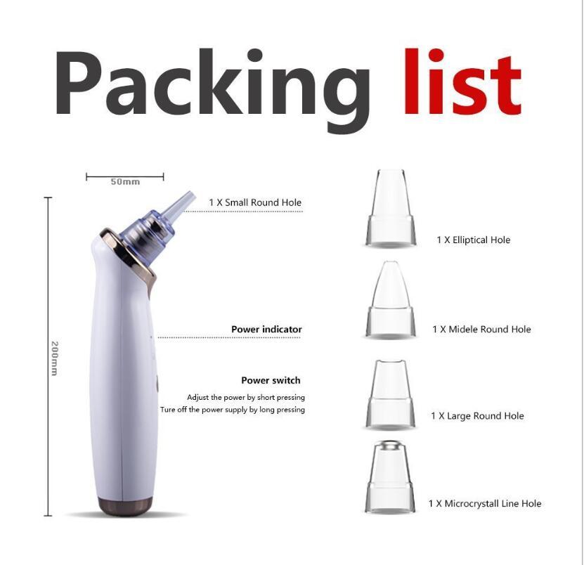 Extracteur de Points Noirs Électrique – Appareil de Nettoyage Facial Professionnel