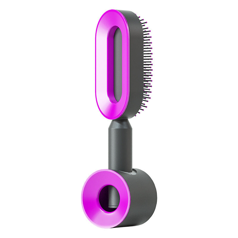 Brosse à Cheveux Auto-Nettoyante – Massage & Anti-Casse