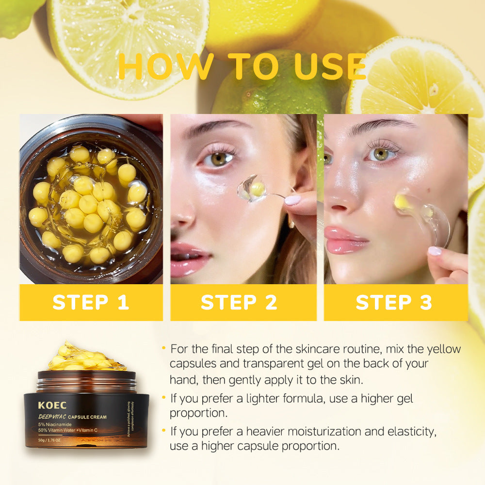 Crème Visage Collagène KOEC – Hydratation & Fermeté