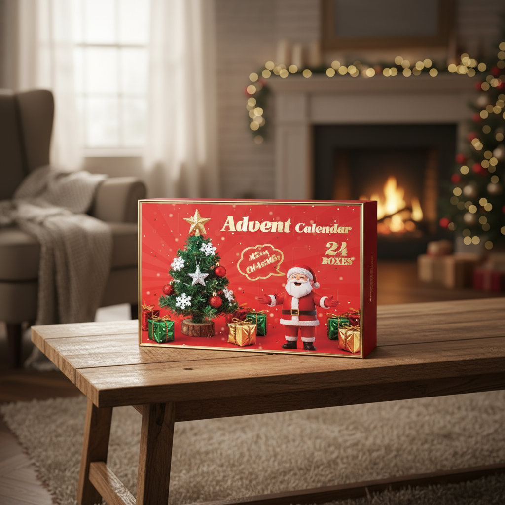 Calendrier de l'avent beauté en décoration 