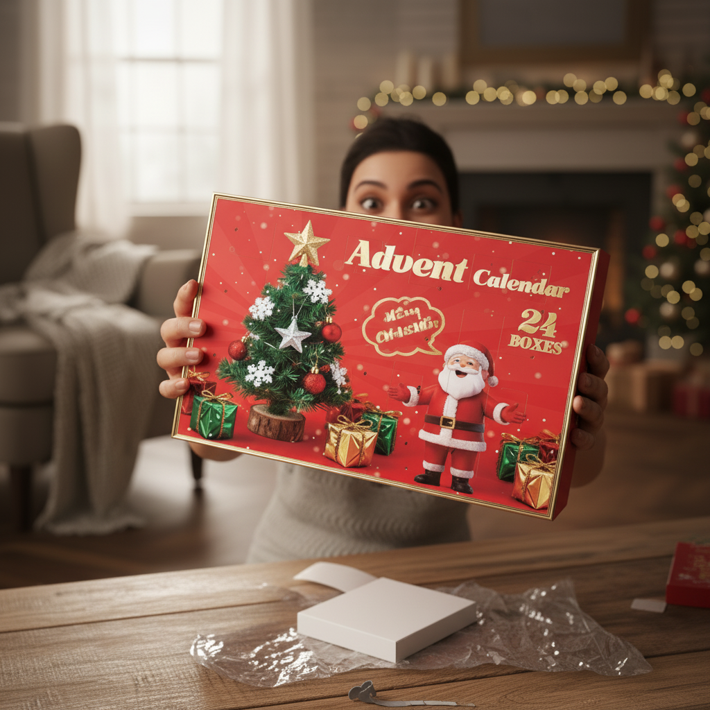 découverte du calendrier de l'avent