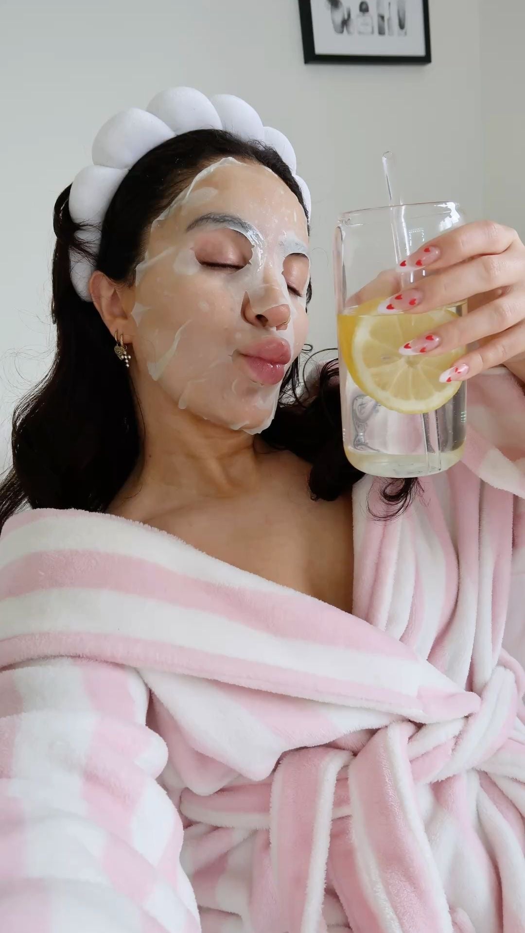 Bandeau SPA Doux 🧖‍♀️ – Idéal pour le maquillage & ta routine beauté