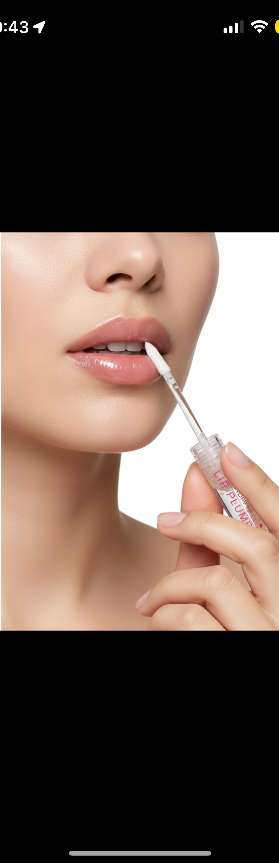 Gloss Repulpant Saveur Cerise – Hydratation & Brillance 🍒