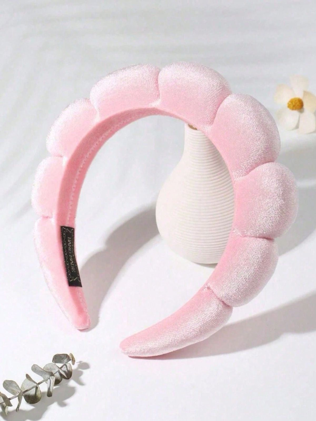 Bandeau SPA Doux 🧖‍♀️ – Idéal pour le maquillage & ta routine beauté