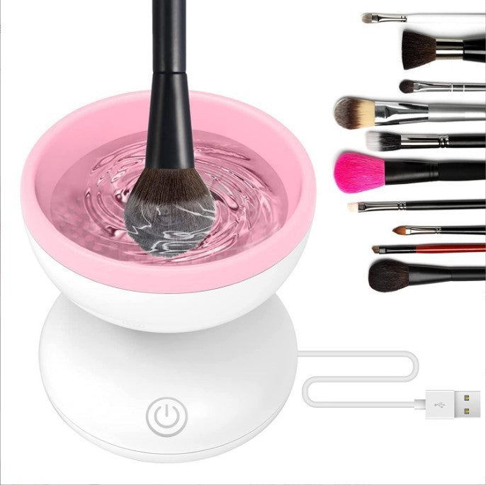 Machine de Nettoyage Électrique pour Pinceaux de Maquillage – USB Portable