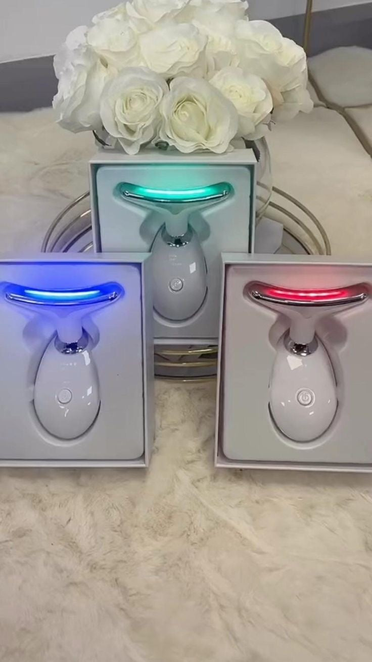 Appareil raffermissant LED & microcourants – Résultats visibles dès 2 semaines 💆‍♀️
