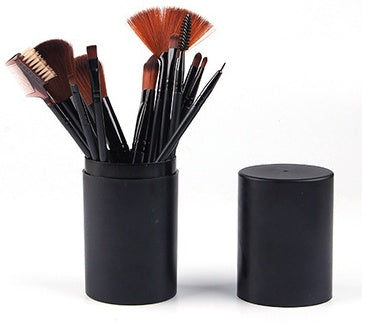 Set de 12 Pinceaux Maquillage
Professionnels avec Boîte de Rangement