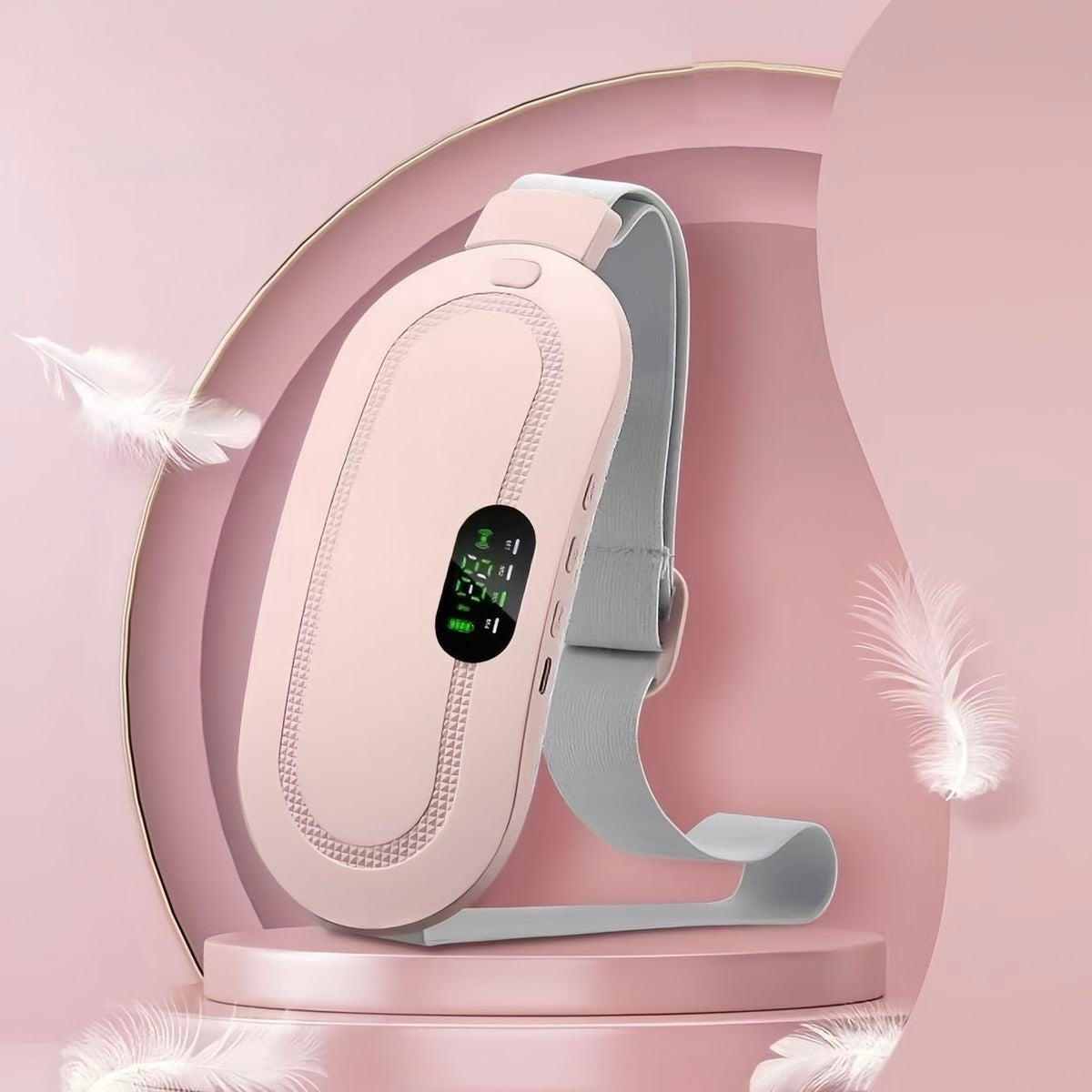 photo de présentation de la ceinture chauffante qui soulage des règles 