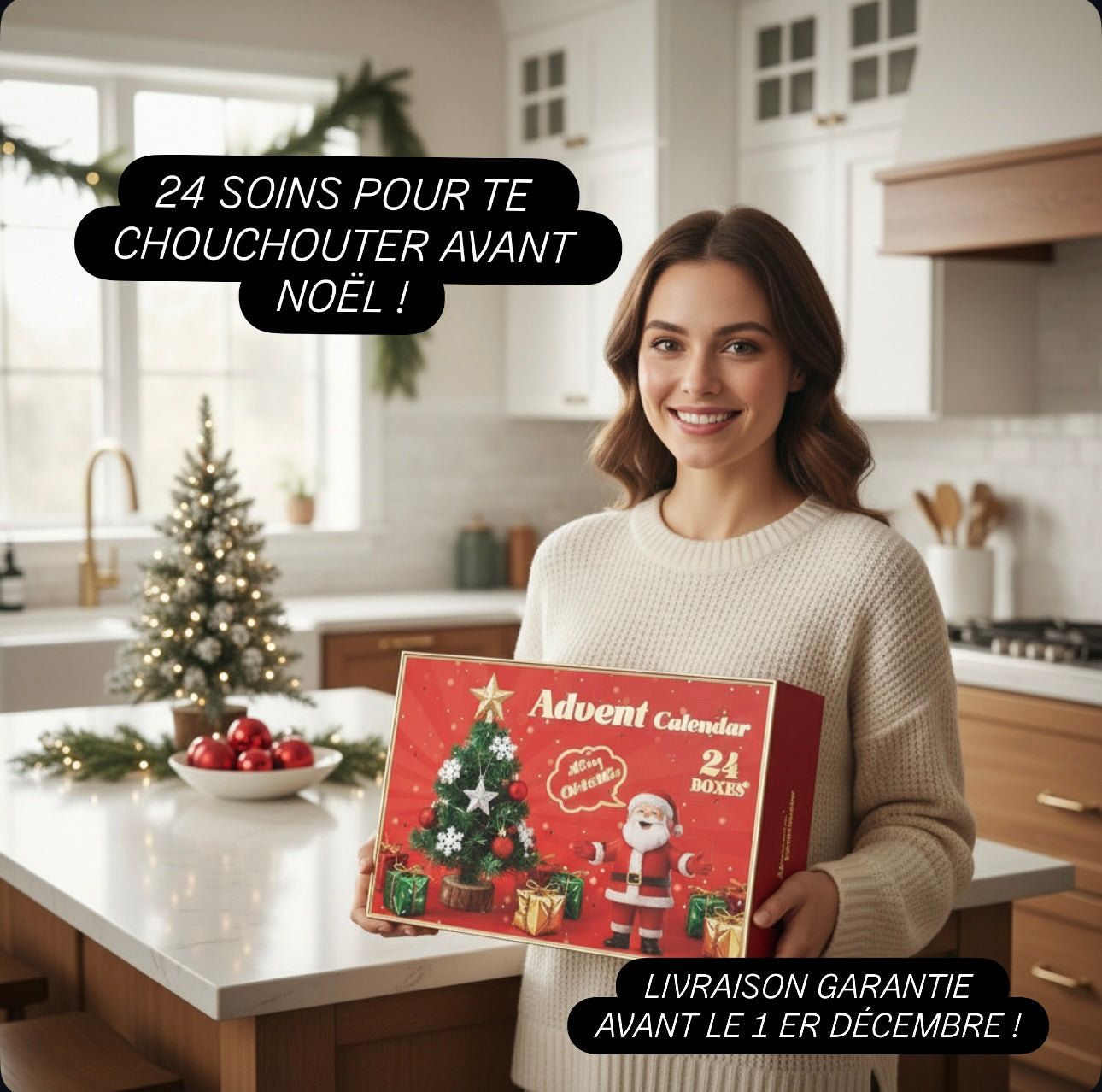 Calendrier de l'avent 24 surprises