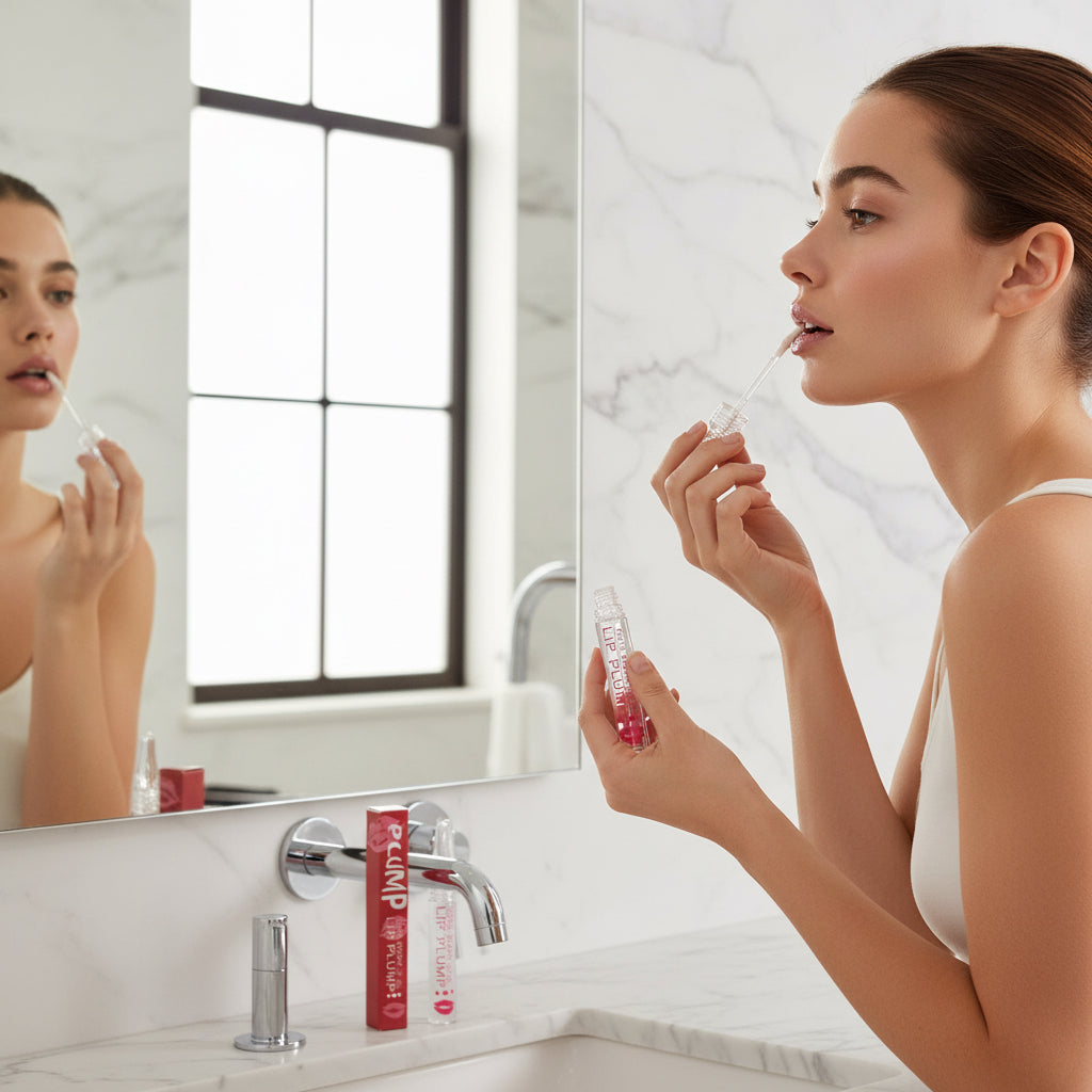 Gloss Repulpant Saveur Cerise – Hydratation & Brillance 🍒