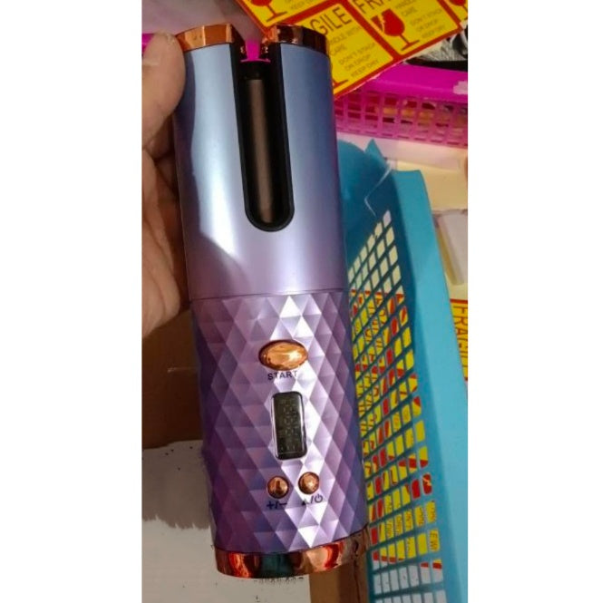 Fer à Boucler Sans Fil USB – Boucles Parfaites Partout, à Tout Moment