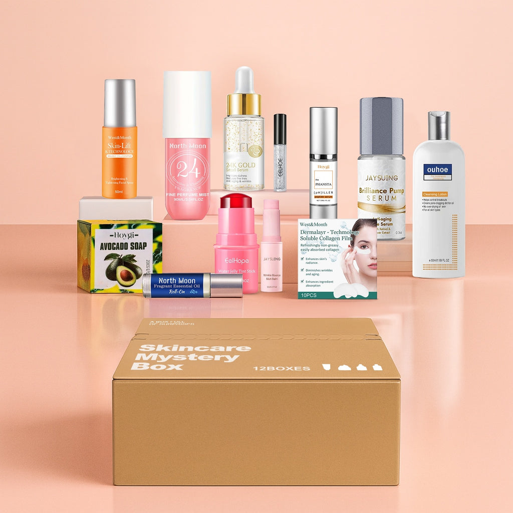 presentation produits box soin visage 