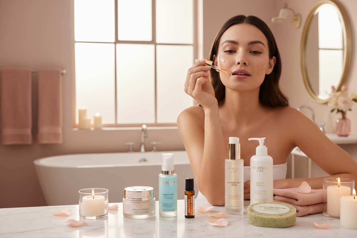 routine skincare produits box soin visage