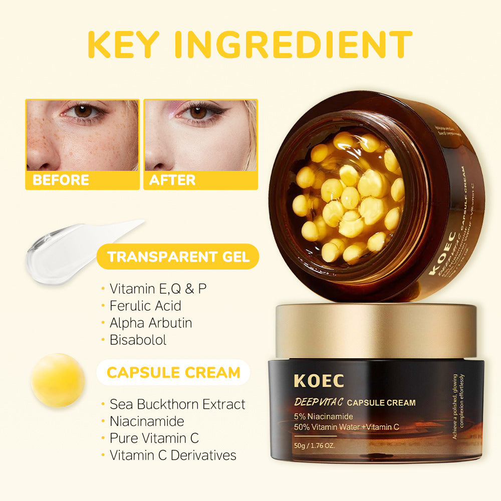 Crème Visage Collagène KOEC – Hydratation & Fermeté