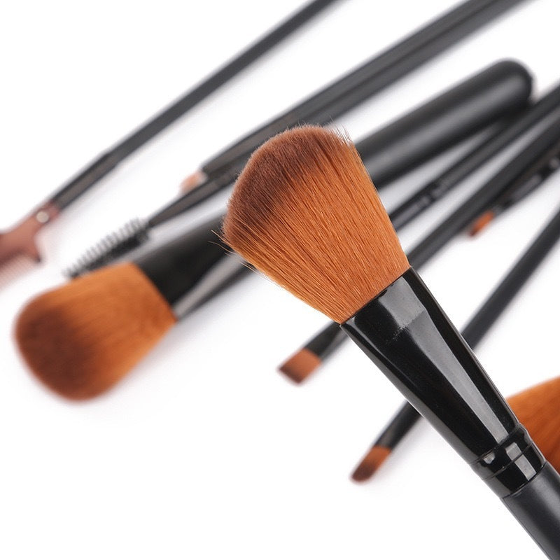 Set de 12 Pinceaux Maquillage
Professionnels avec Boîte de Rangement