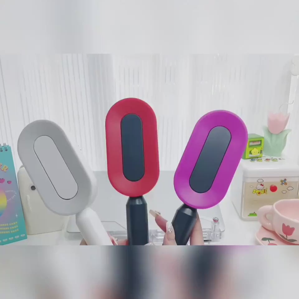 Brosse à Cheveux Auto-Nettoyante – Massage & Anti-Casse